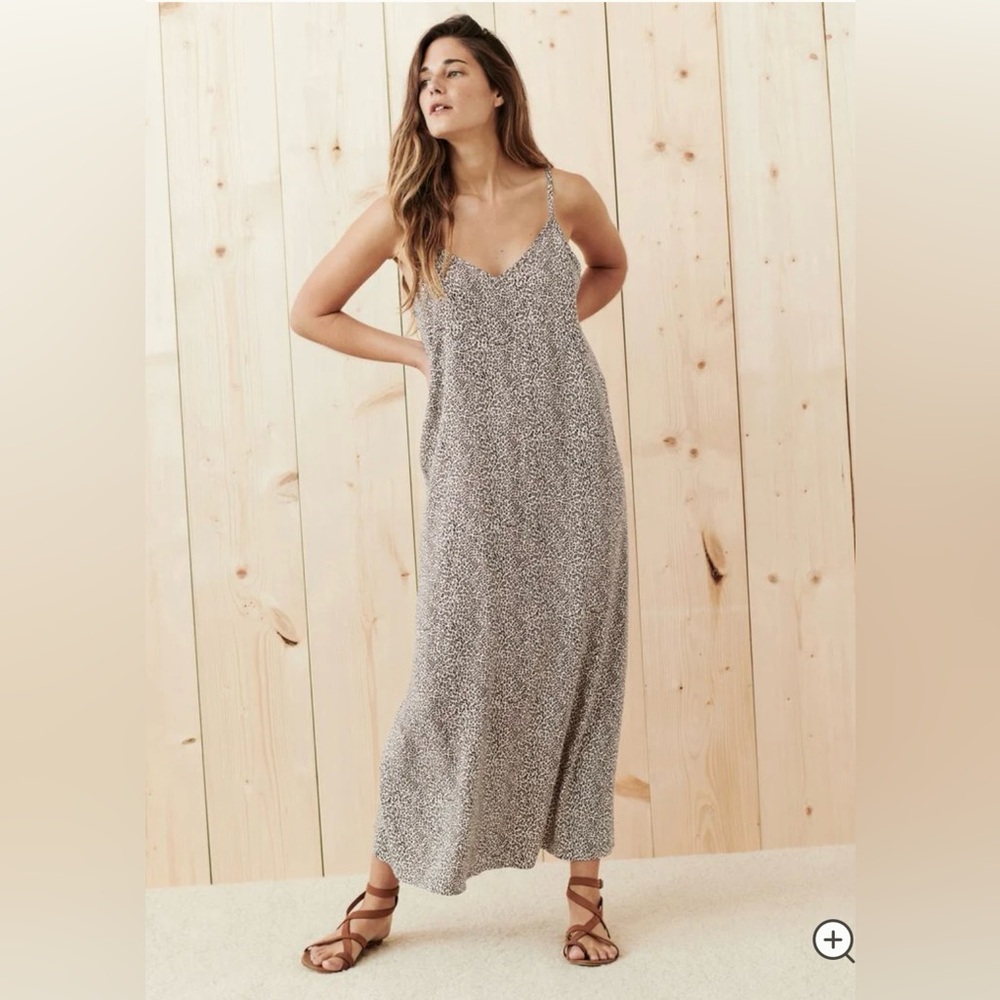Jenni Kayne Leopard Slip Dress S NWT